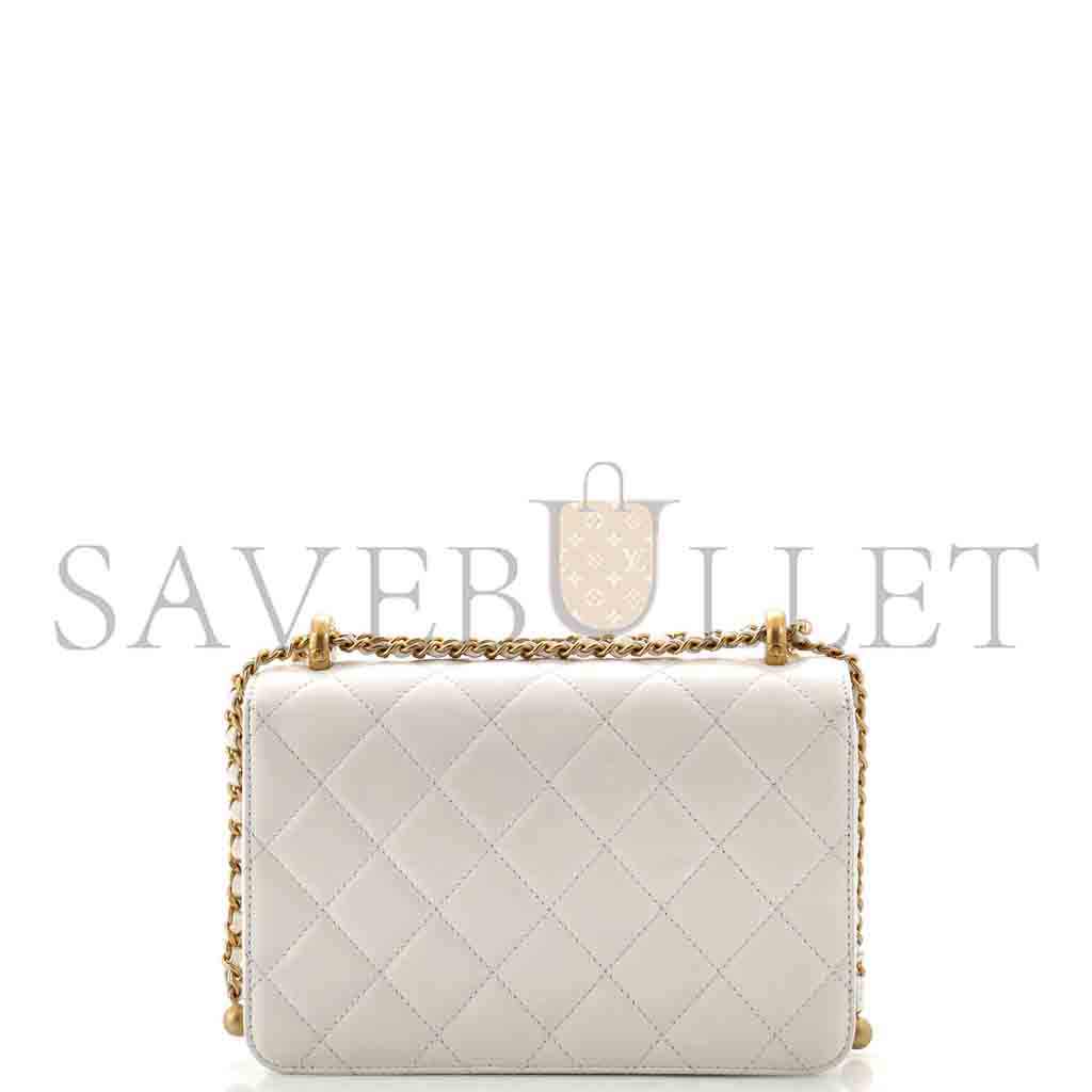 CHANEL MASTER PERFECT FIT FLAP BAG QUILTED CALFSKIN SMALL (22*14.5*8cm)